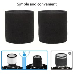 3pcs Foam Sleeve Filter Replacement Parts Foam Replacement Filter for Wet Vacuum Cleaners with Vacuum Cleaners Wholesale