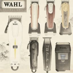 Professional Wahl Vapor 8148 Magic Clip Barber Cordless Hair Clipper Hair Trimmer Vanish Shaver For Stylists