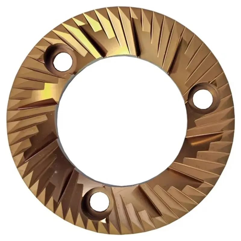 A83G-64MM Flat Burrs With Titanium Plating High-Uniformity Espresso Grinding Commercial Espresso Coffee Bean Grinder Burrs