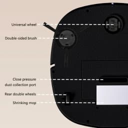 Lenovo New 3-in-1 Robot Vacuum Cleaner USB Charging Home Fully Automatic Sweep Robot Integrated Sweep Suction Mopping