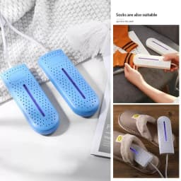 TINSOL Portable Shoe Dryer USB Plug Ultraviolet Disinfection Constant Temperature Heating Travel Dormitory Shoe Dryer