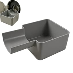 1pc Washing Machine Drain Tray Water Catcher Basin Front Load Washer Pump Filter Drip Pan Cleaning Tool