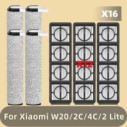 Fit For Xiaomi Truclean W20 / 2C / 4C / 2 Lite Wet-Dry Vacuum Roller Brushbar Brush Filter Hepa Parts Accessories Replacement
