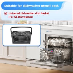 Universal Dishwasher Silverware Knives Forks Basket for Bosch for Maytag for Kenmore for Whirlpool for Samsung for Kitchenaid