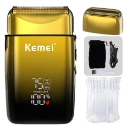 Kemei Hair Clipper Km-2299 Km-1757 Km-TX10 Hair Trimmer Machine Local Cooling Professional Haircut Machine 0 mm Clippers Set