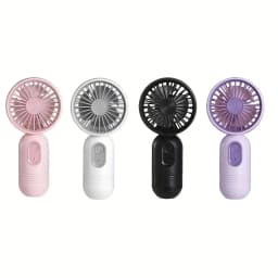 Travel, and Camping Mini Portable Fan USB Charging 3-speed - Handheld Fan for Men and Women Suitable for Office, Outdoor