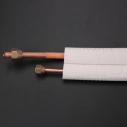 Low Price 3Meter Air Conditioner Pair Coil Tube 1/4In 3/8In Insulated Aluminum Wire Set Air Conditioner Parts Refrigerant Tube
