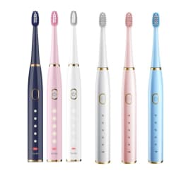 Replacement Brush Heads For 7AM2M AM106 Sonic Electric Toothbrush Vacuum Soft DuPont Bristle Nozzles