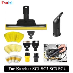 Replacement For Karcher SC1 SC2 SC3 SC4 SC5 Handheld Steam Cleaner Brush Head Replacement Mop Cloths Cover Nozzle