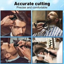 OMUONE Professional Barber Cordless Hair Clipper USB Rechargeable Hair Trimmer Precision Beauty Tool Men's Gift