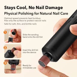 Electric Foot Dead Skin Remover 6 Speeds Rechargeable Foot File Heels Exfoliator Callus Removal Professional Pedicure Tool