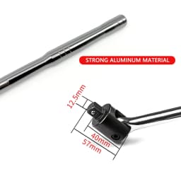 Professional 1/2" Drive Breaker Bar 24" 600mm Long Strong Arm Power Bar Wheel Socket Wrench Car Hand Repair Tool