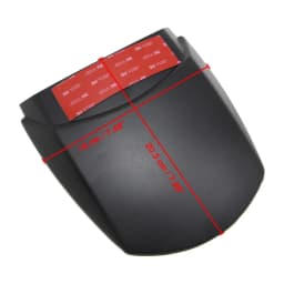 Front Fender Extender for Harley Sportster S RH1250 RH1250S 2021 2022 Motorcycle Mudguard Splash Guard Extension Black Plastic
