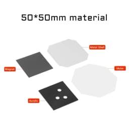 1000pcs Materials for Photo Magnet Fridge Magnet Making Machine DIY Craft Used for Fridge Magnet 50*50mm Size