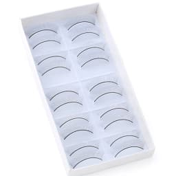 10 Pairs Training Lashes False Eyelashes Extension Tool For Makeup Practice UK