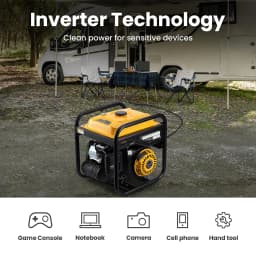 500W Inverter Generator Petrol4 Stroke Engine for Camping Garden for RV 26KG