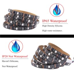 1-5M DC 5V USB LED Strip 5050 Waterproof RGB LED Light Flexible 3 17Key Remote For TV Background Lighting