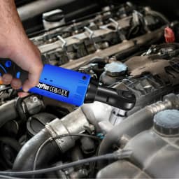Cordless Electric Ratchet Wrench Set - 12V Power Tool Electric Wrench 3/8",High Torque 90° Power Tool