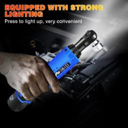 Cordless Electric Ratchet Wrench Set - 12V Power Tool Electric Wrench 3/8",High Torque 90° Power Tool