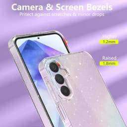 Glitter Case For Samsung Galaxy A55 A35 A25 A15 5G S25 S24 Ultra S23 FE S22 Plus S21 S20 Note 20 A13 A14 A32 A33 A34 A52 A53 A54