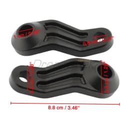 Rear Turn Signal Light Bracket Holder for Triumph Street Twin Bonneville T100/SE/T120/Scrambler Indicator Support Mount Aluminum