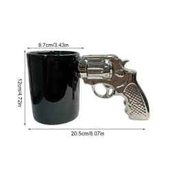 Cool Coffee Cups Creative Ceramic Water Drinking Mug Comfortable Grip Novelty Coffee Mug for Hot Coffee Wine Whiskey Ice Cream