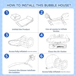 UK and US warehouse clearance sale! New inflatable bubble house with tent transparent dome, suitable for children's party PVC