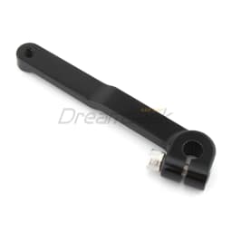 Inner Shift Lever Shifter Rocker Arm Rod for Harley Dyna Fat Bob FXDF 2012-2017 Switchback FLD 2012-2016 CNC Aluminum Black