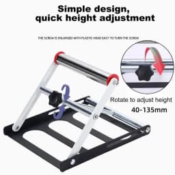 Adjustable Cutting Machine Support Frame Adjustable Foldable Tablesaw Stand Cutting Machine Attachment Woodworking Tools Metal