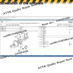 ETKA 8.2 VM Auto Repair Software for A-udi for V-W Group Vehicles Electronic Parts Catalog Car Tools Auto Data Base Tuning Cars