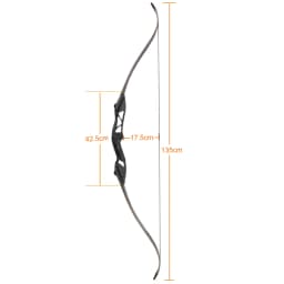 Toparchery 56inch Competitive Bow 18-50lbs Powerful Take Down Bow Right Hand For Adult Outdoor Hunting Sports Accessories