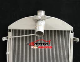For Ford model A 3.3L 1928 1929 No Coolant Lost 28 29 Aluminum Radiator+fan MT