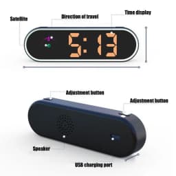 Heads Up Display For Cars Heads Up Display Display GPS Car Hud Smart Gauge Colorful Speed Meter Speeding Alert Travel Direction
