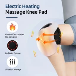 Smart Knee Massager Hot Compress Knee Relaxing Massager Infrared Heating Vibration Knee Pain Relief Elbow Shoulder Massager
