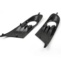 Artudatech For 2010-2014 VW MK6 Golf Jetta Sportwagen Open Vent Fog Light Grille Covers