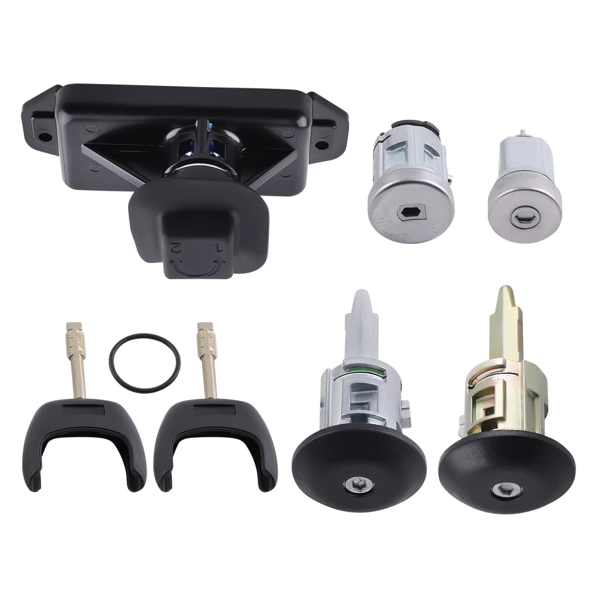 LOCK SET COMPLETE KIT WITH 2 KEYS FOR FORD TRANSIT MK7 2.4 2.2 4874508