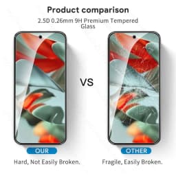 for Google Pixel 9 Pro XL 5G Case 8 In 1 Tempered Glass Screen Protector on Pixle 9 9a Pixel9 Pixel9Pro Pixel9ProXL Camera Glass