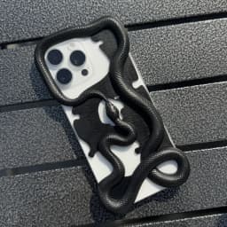 New 3D Snake Phone Case - High-Quality and Durable Phone Case for iPhone 15 Pro Max