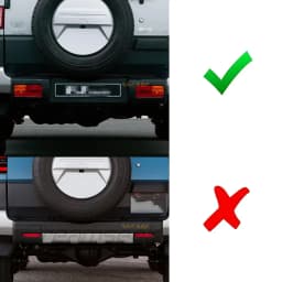 LED Reflector Rear Brake Bumper Tail Light For Toyota FJ Cruiser 2007-2022 Reversing Driving Lamp With Turn Signal Taillight L+R