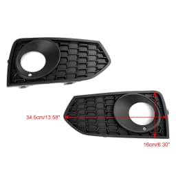 Artudatech 2PCS Front Bumper Fog Light Grille Grill Fit BMW 2 Series F22 F23 M Sport