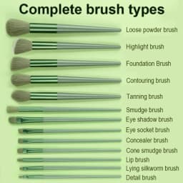 13PCS Professional Make Up Brush Set Cosmetic Makeup Brushes with Drawstring Bag