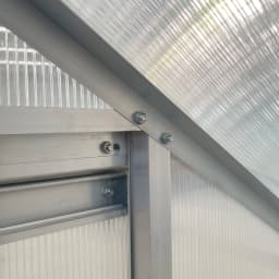 6 X 4ft Lean to Polycarbonate Greenhouse for Garden W/ Adjustable Roof Vent