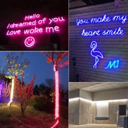 LED Neon Strip AC220V SMD2835 120LED/M Flexible Neon Lamp Light Waterproof Outdoor Holiday Decorative LED Strip With Power Plug