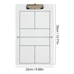Erasable Coaches Clipboard Pickleball Drawing Clipboard For Coaching Robust Construction Training Aid Equipment For Competition
