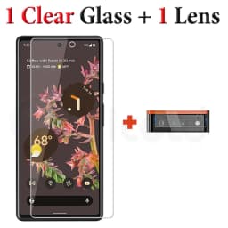 1-3pcs For Google Pixel 6 Glass For Google Pixel 6 Screen Protector Phone Film Transparent Tempered Glass For Pixel 6 Lens Film