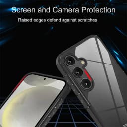 Hybrid Rugged Armor Shockproof Case for Samsung A55 A54 A53 A13 A32 A34 A52 S22 S23 S24 S25 Ultra Plus S21FE Hard Plastic Cover