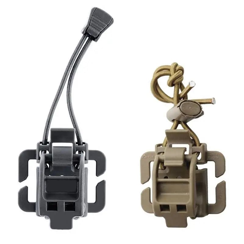 Tacticals Outdoor MolleWebbing Buckle Clip Lightweight Clasp Flashlight Ice Axe Tool Quick Release Fixed Clip Hiking