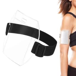 PVC polyester Card Holder Polyester Reflective Wristband ID Card Holder Arm Adjustable ID Badge Elastic Arm Band ID Badge Holder