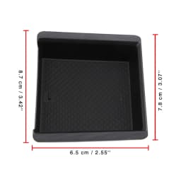 Armrest Storage Box for BMW 3 Series G20 2019 2020 2021 2022 2023 Interior Center Console Organizer Holder Glove Tray with Mat