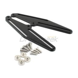 Motorcycle Windshield Bracket Adjuster for Yamaha Tenere 700 XT700Z 2019 2020 2021 2022 2023 Windscreen Holder Mount CNC Black